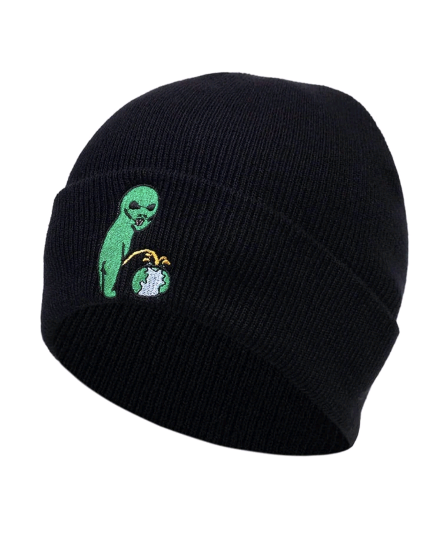 Alien Embroidered Beanie hat